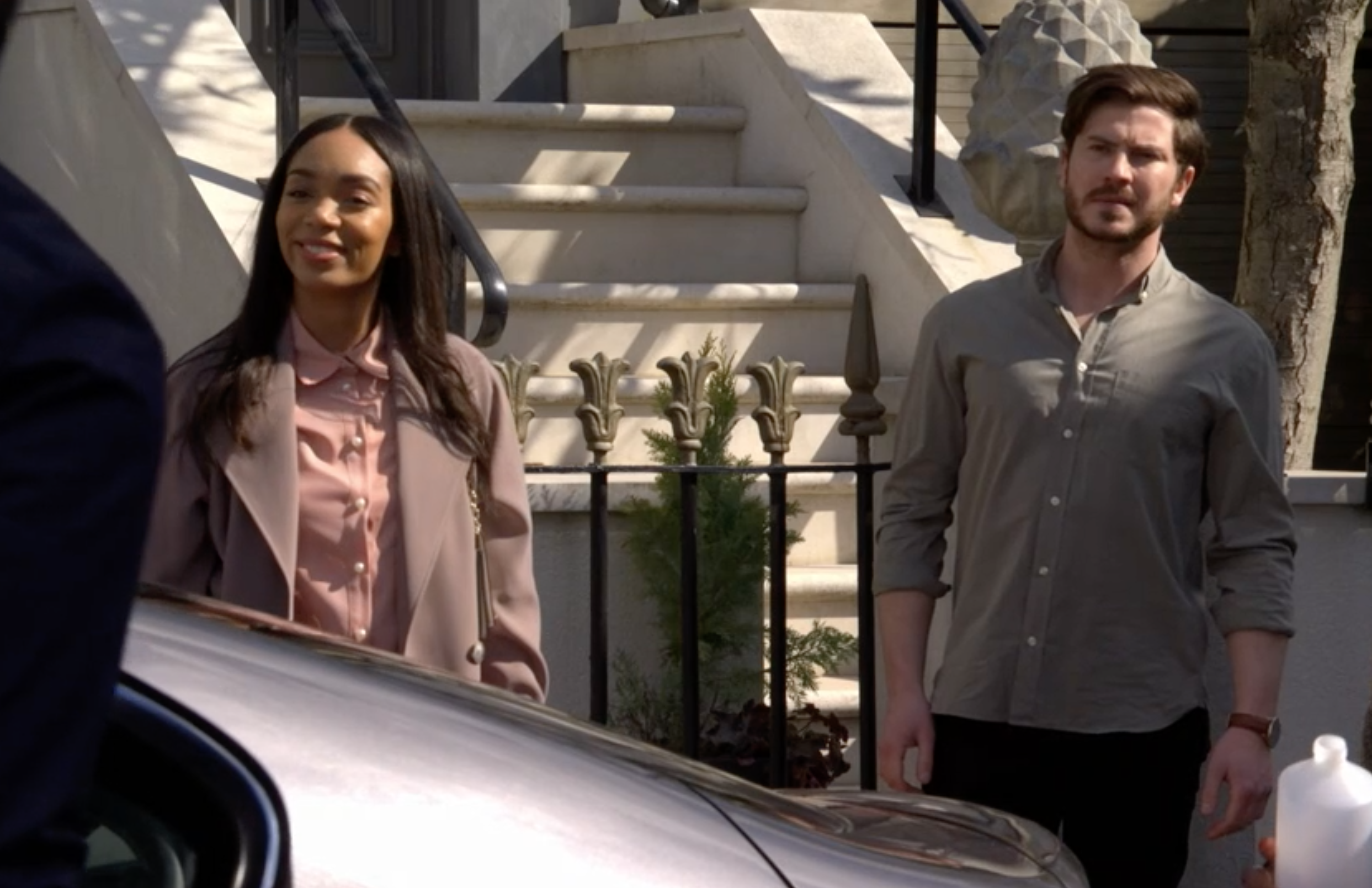 EastEnders Gray Atkins and Chelsea Fox