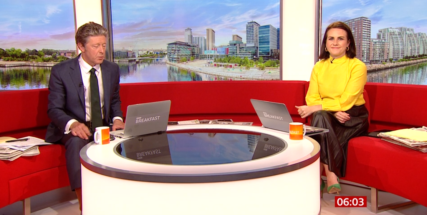 BBC Breakfast today