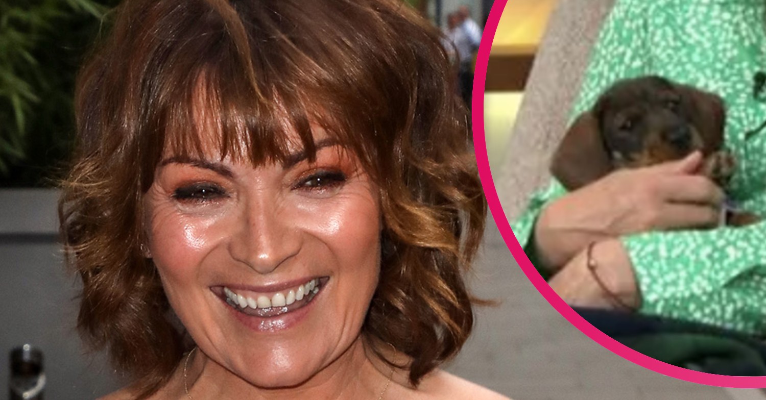 Instagram: Lorraine Kelly and puppy Ruby