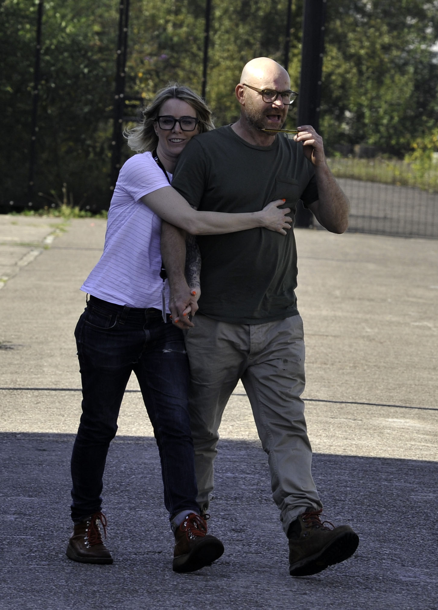 Coronation Street's Joe Duttine and Sally Carman pack on the PDA