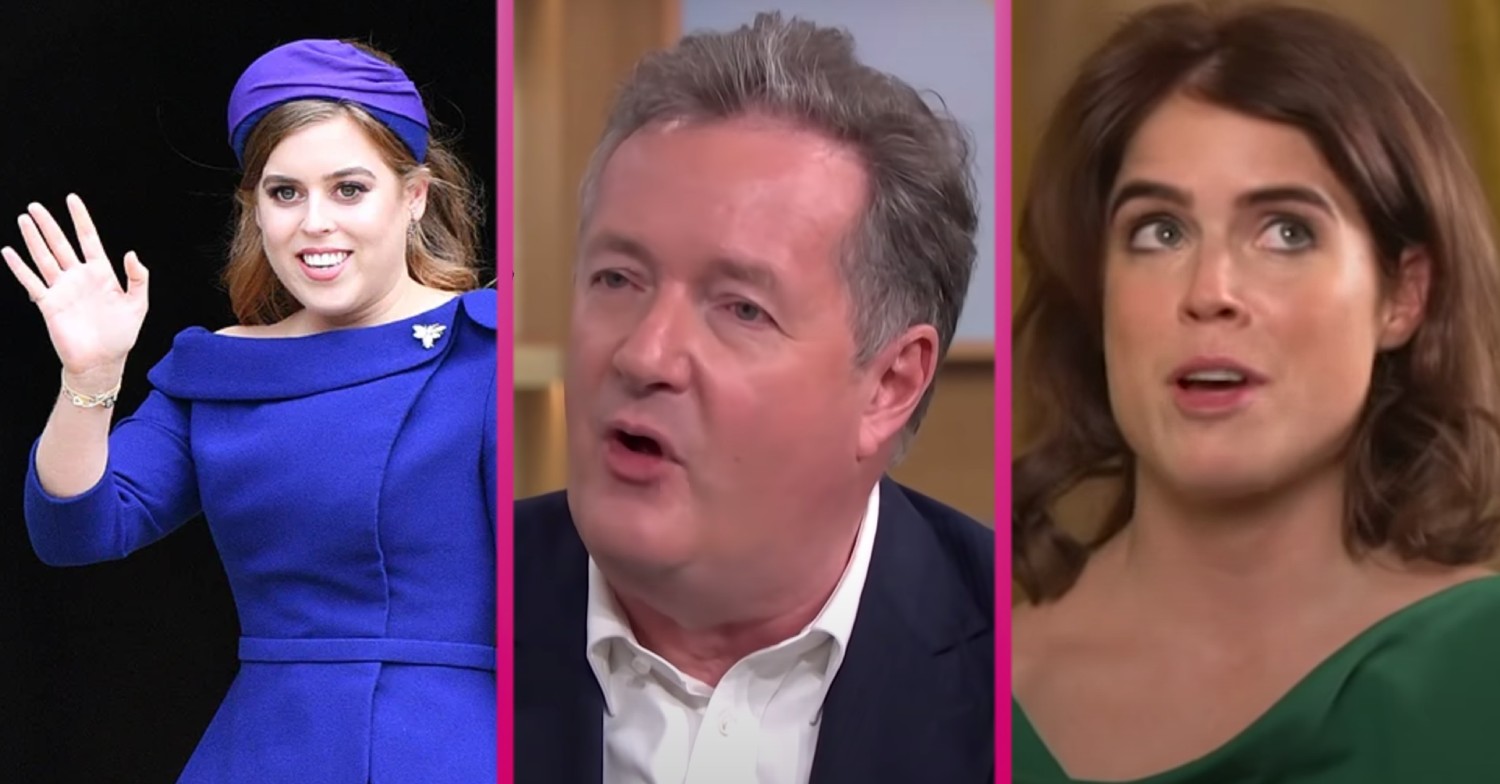 Piers news Princesses Beatrice and Eugenie 'snub ex GMB host'