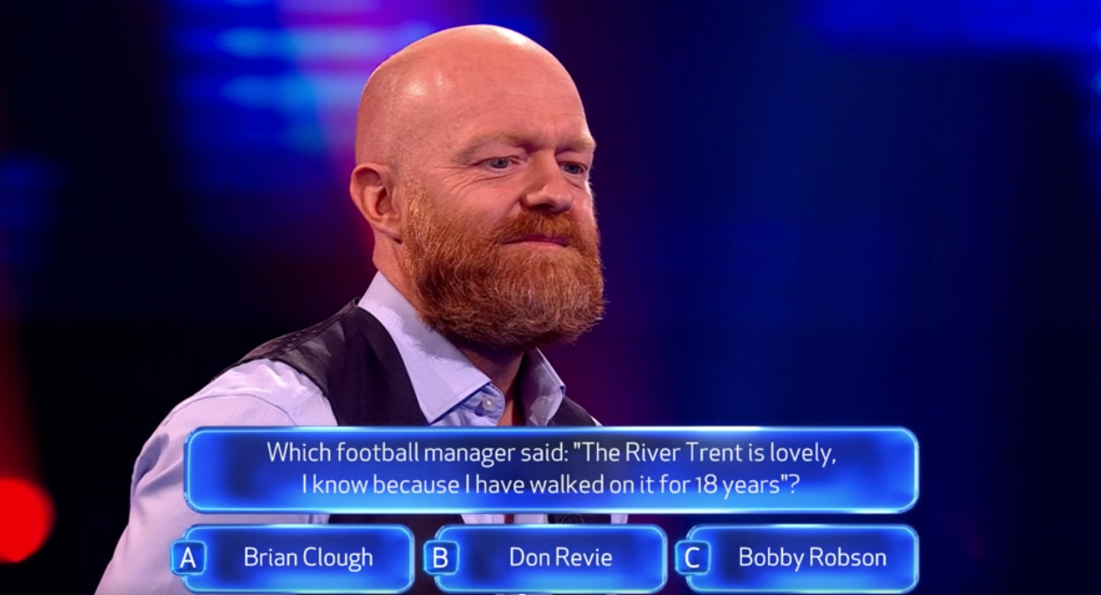 What do you make to the beard on Jake Wood?