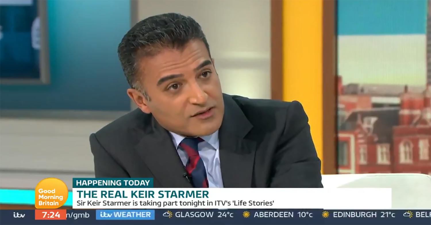 GMB Adil Ray speaks about Piers Morgan