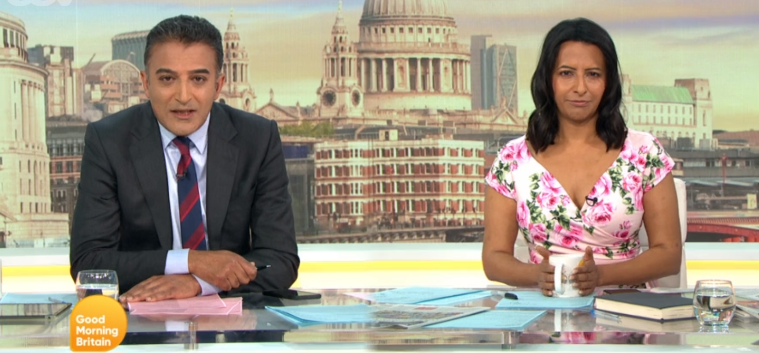 Adil Ray and Ranvir Singh on GMB