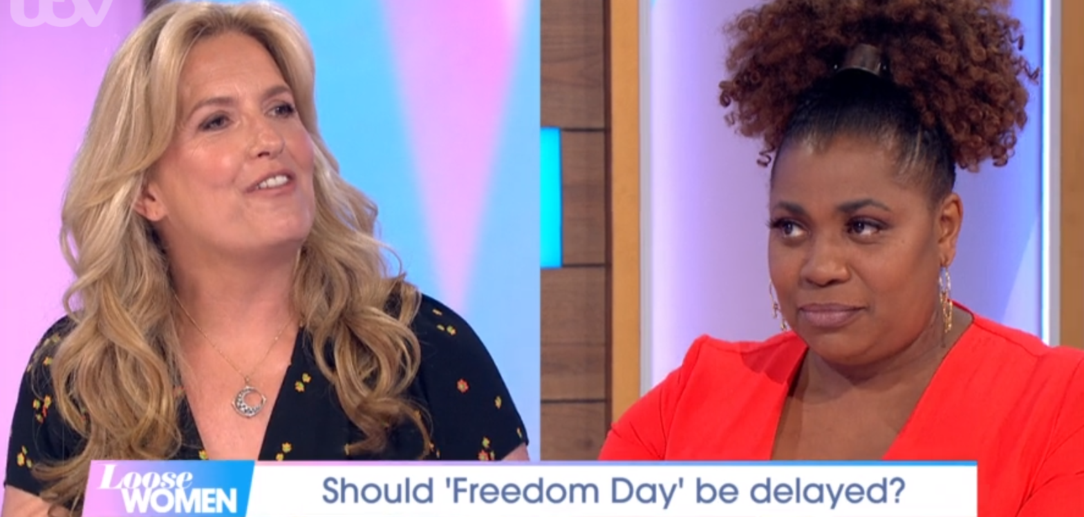 Loose Women: Penny Lancaster and Brenda Edwards clash
