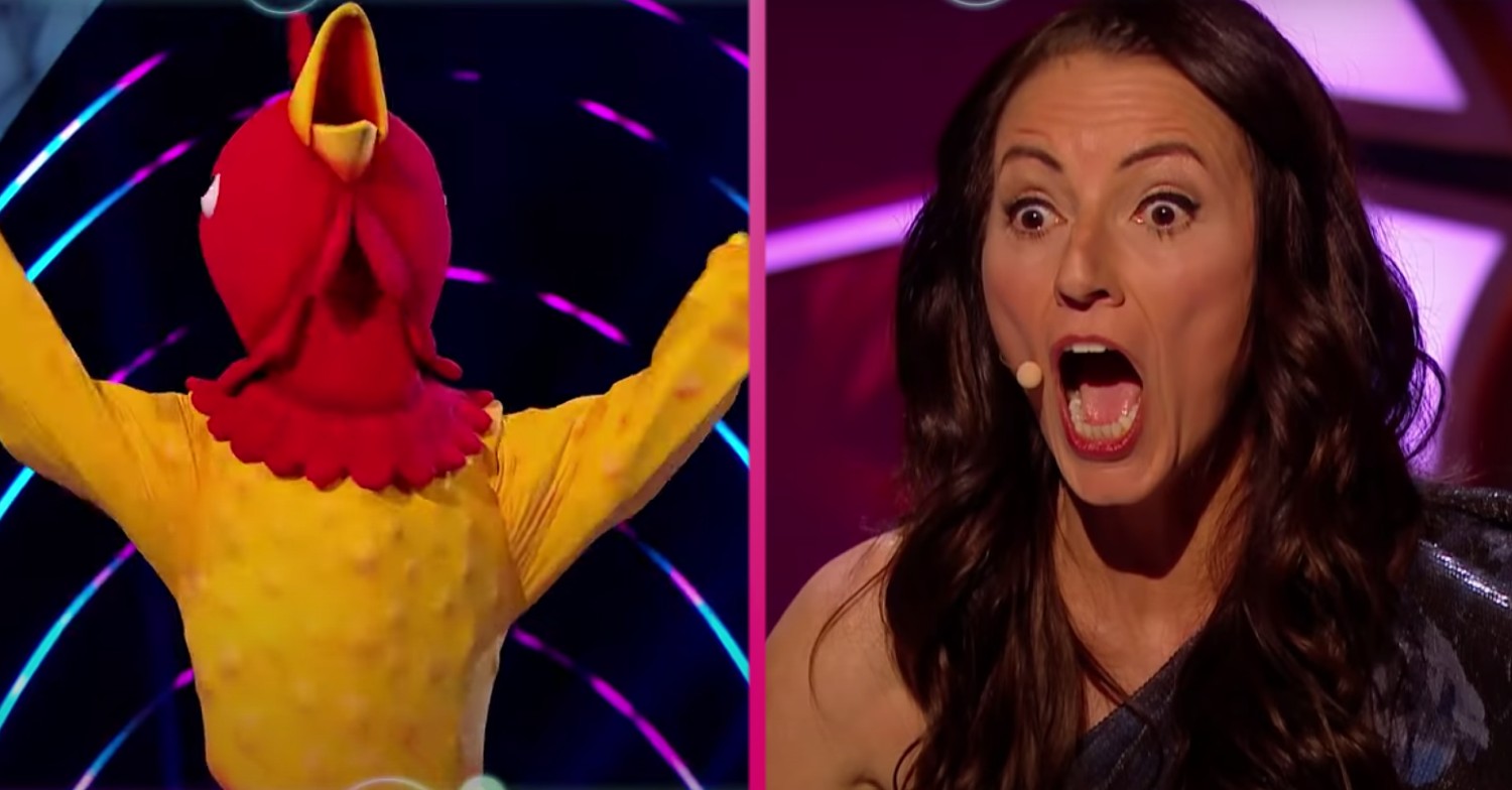 The Masked Dancer UK Rubber Chicken unveiled as viewers baffled