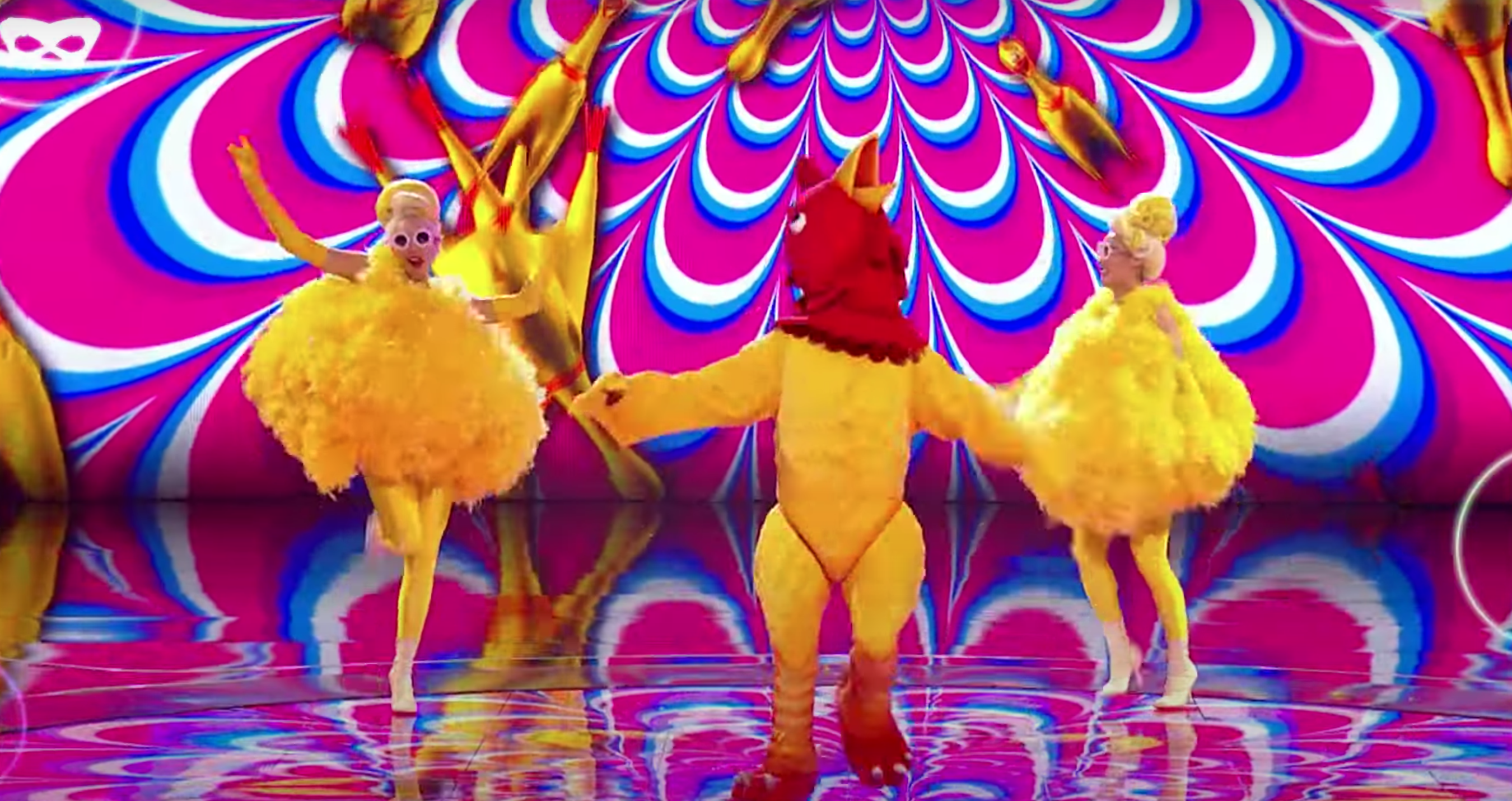 The Masked Dancer UK: Chicken dances