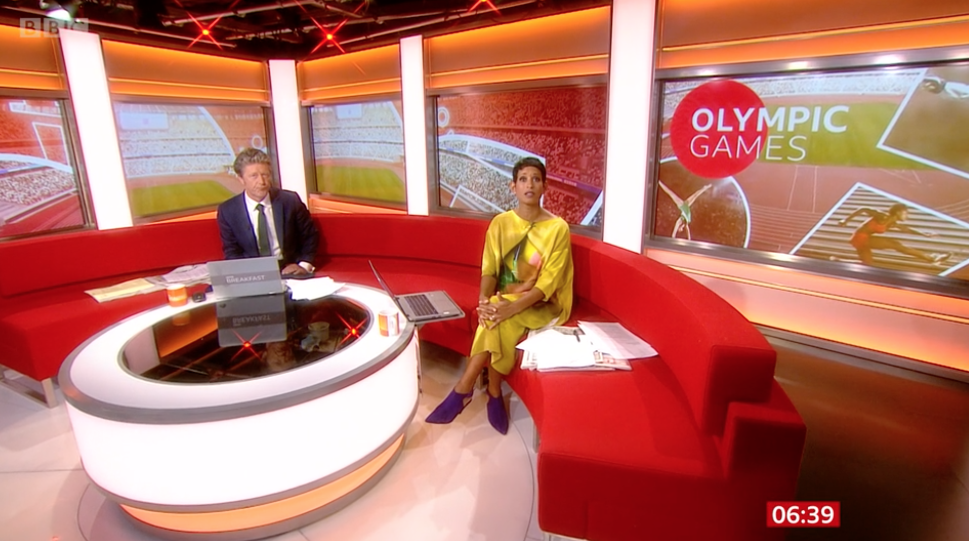 Naga Munchetty dress today divides BBC viewers