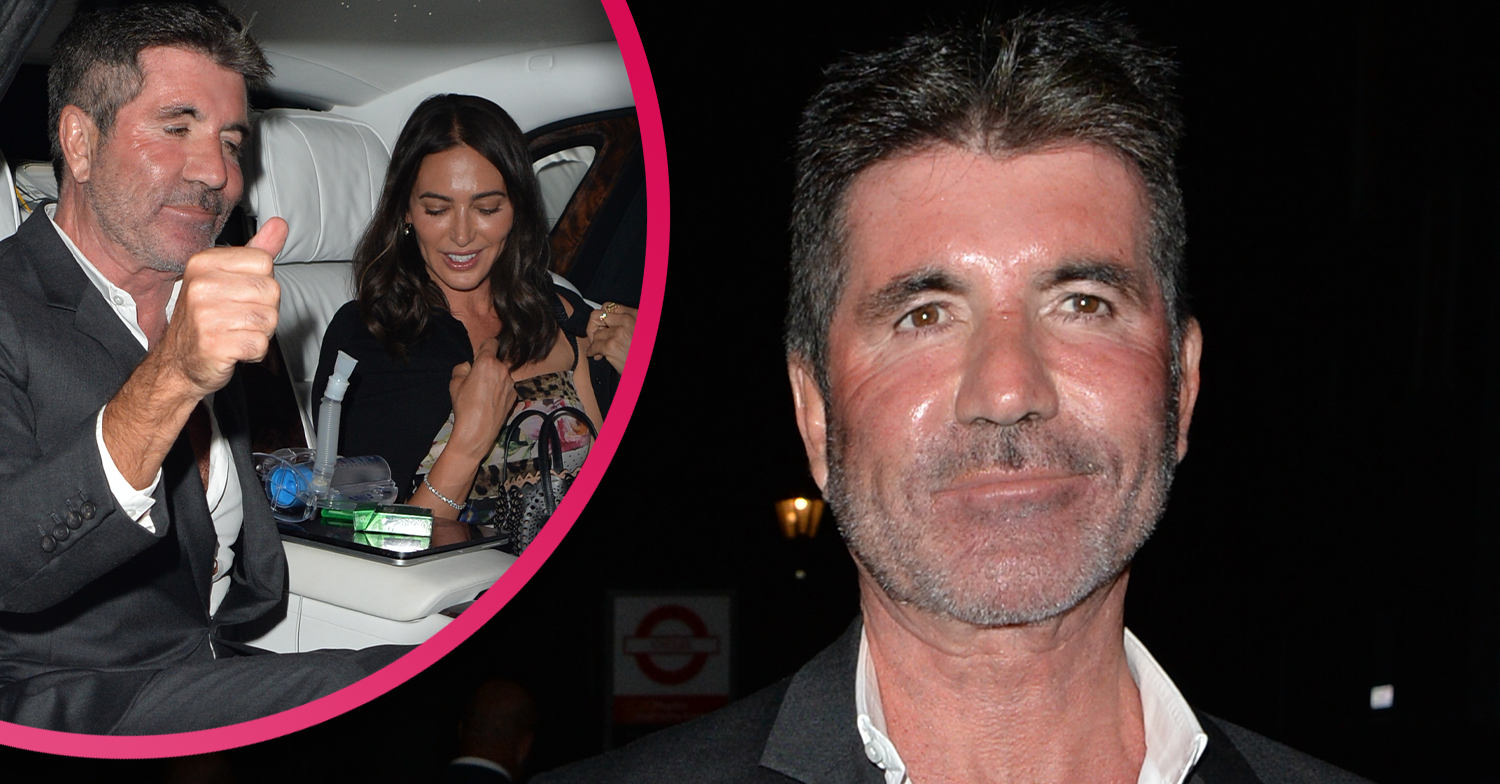 Simon cowell enjoys night out with Lauren Silverman
