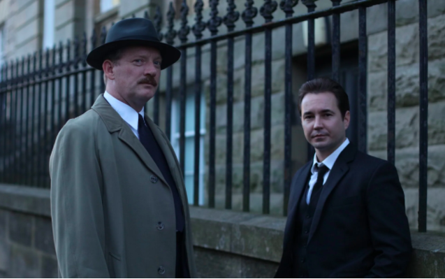 Peter Manuel as played by Martin Compston in In Plain Sight on ITV