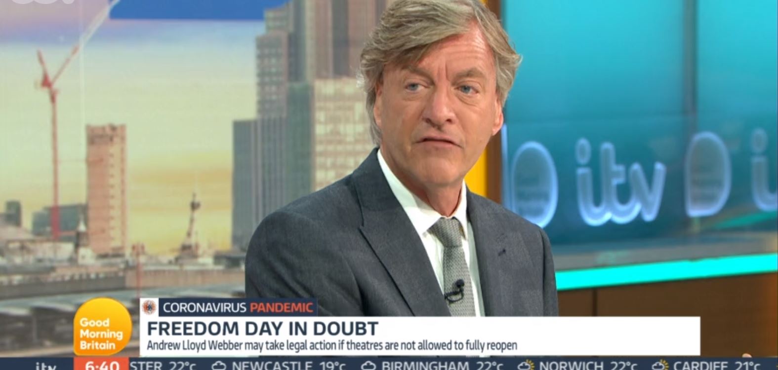 Richard Madeley on GMB