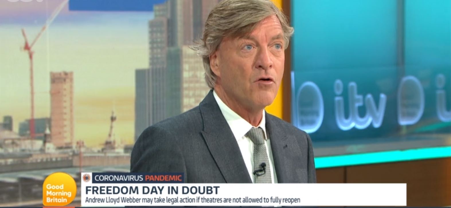 Richard Madeley on GMB