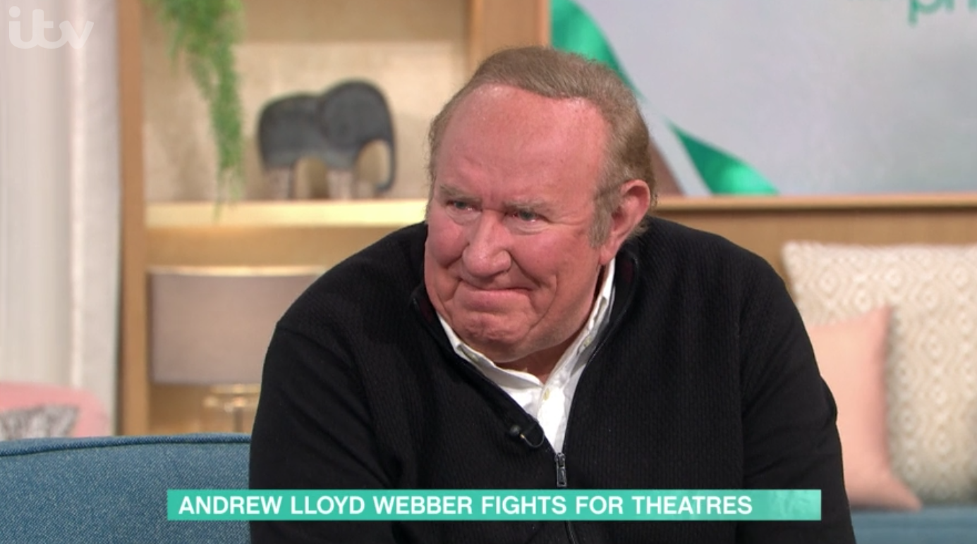 Andrew Neil on This Morning welled up as he thanked Phil and Holly for being 'so kind'