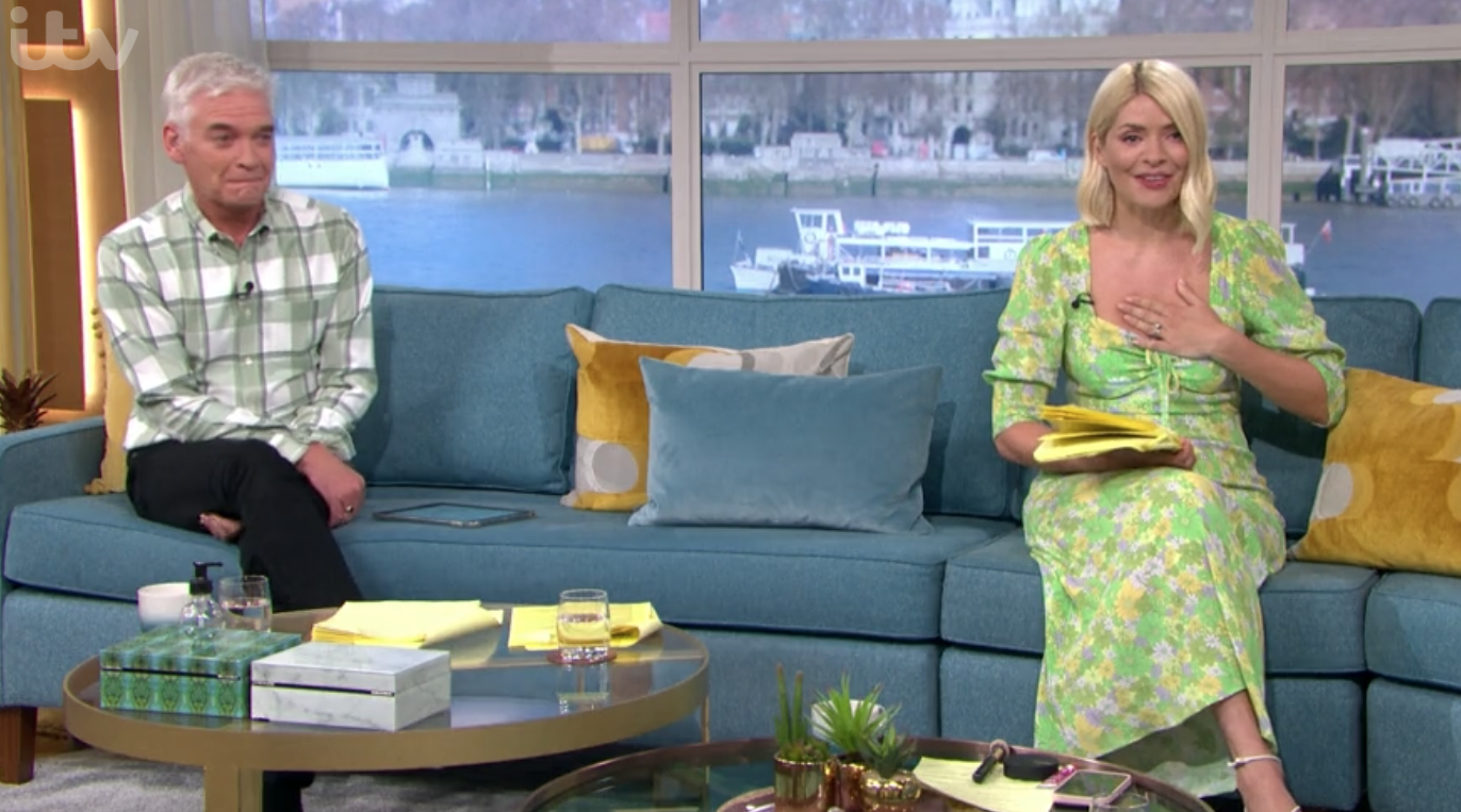 Andrew Neil on This Morning welled up as he thanked Phil and Holly for being 'so kind'