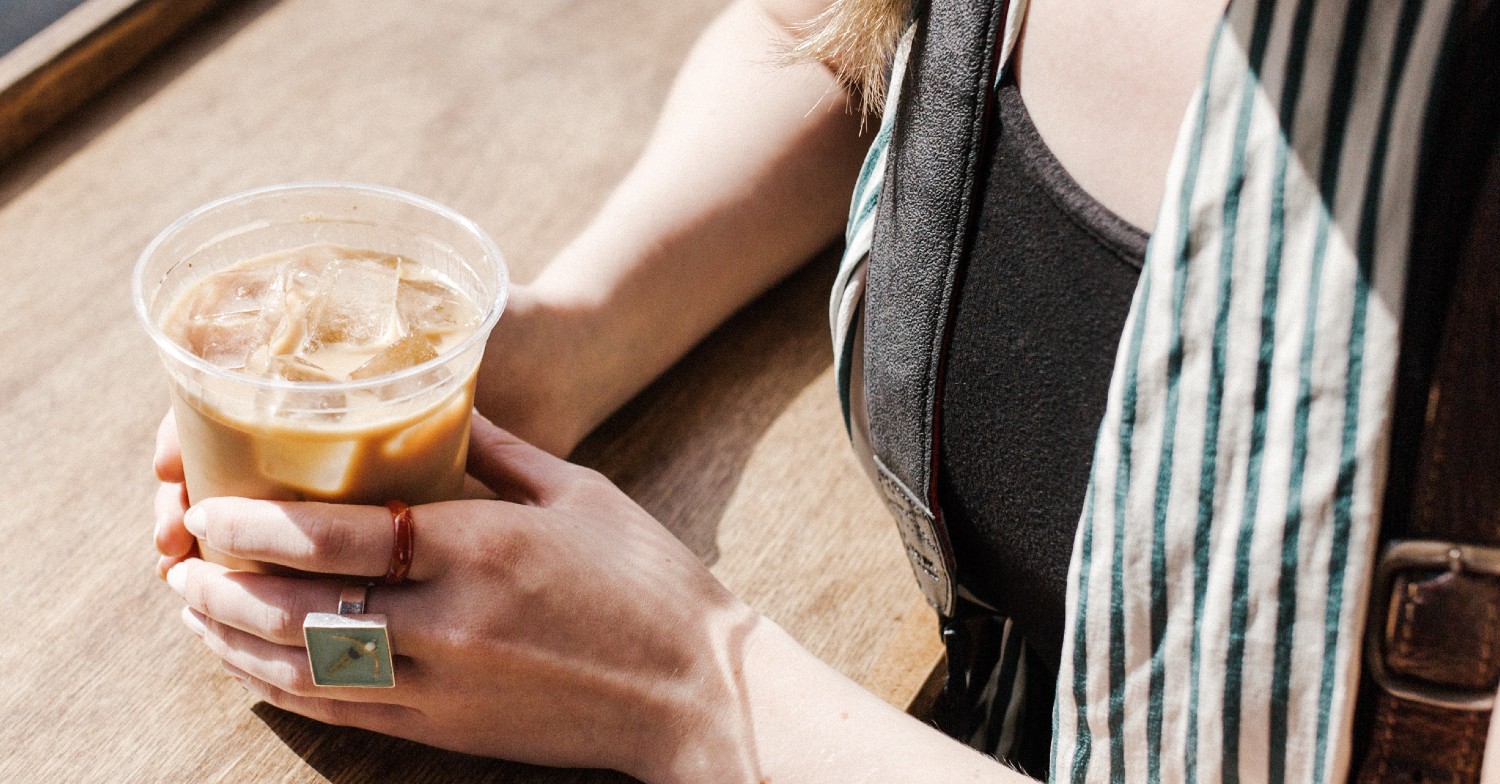 Iced Biscoff lattes TikTok