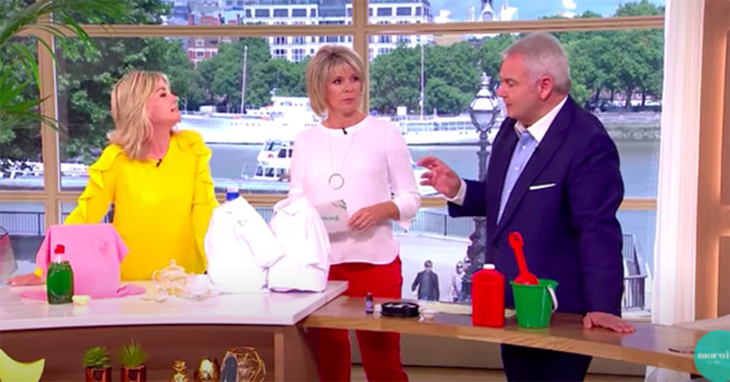 Eamonn Holmes Anthea turner feud