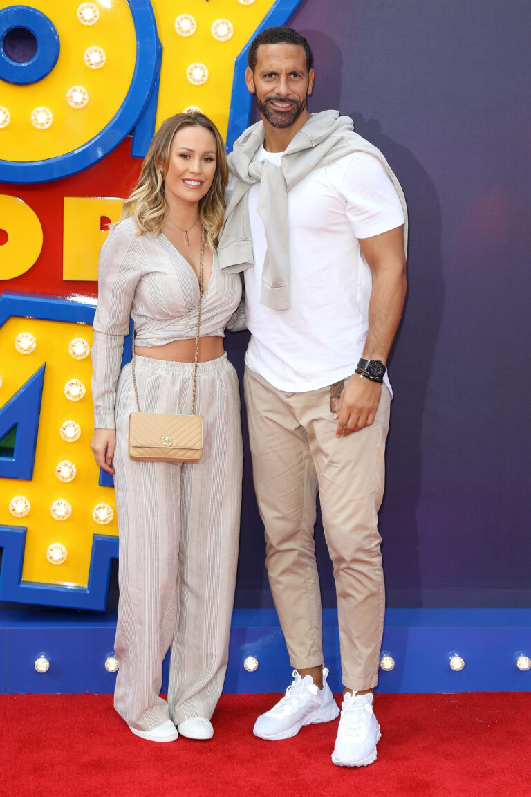 Rio Ferdinand and wife Kate How did the BBC Euro 2020 star meet Kate?