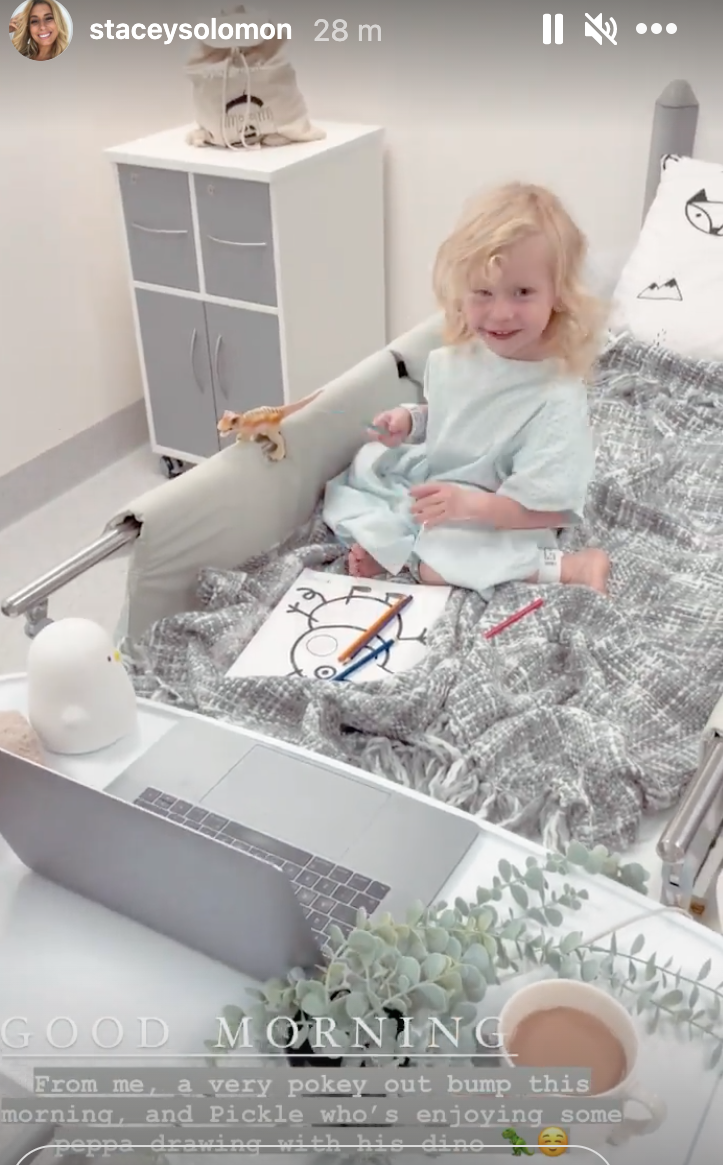 Stacey Solomon son Rex