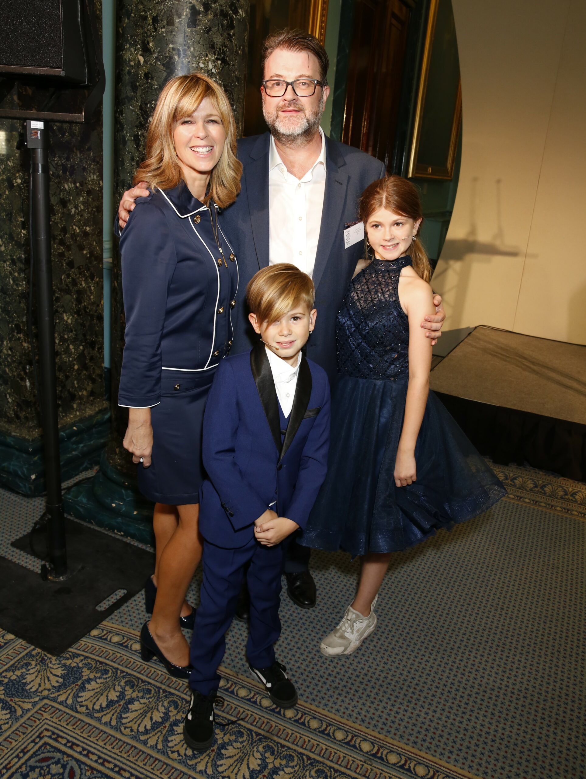 Kate Garraway with husband Derek Draper and their children Darcey and Billy