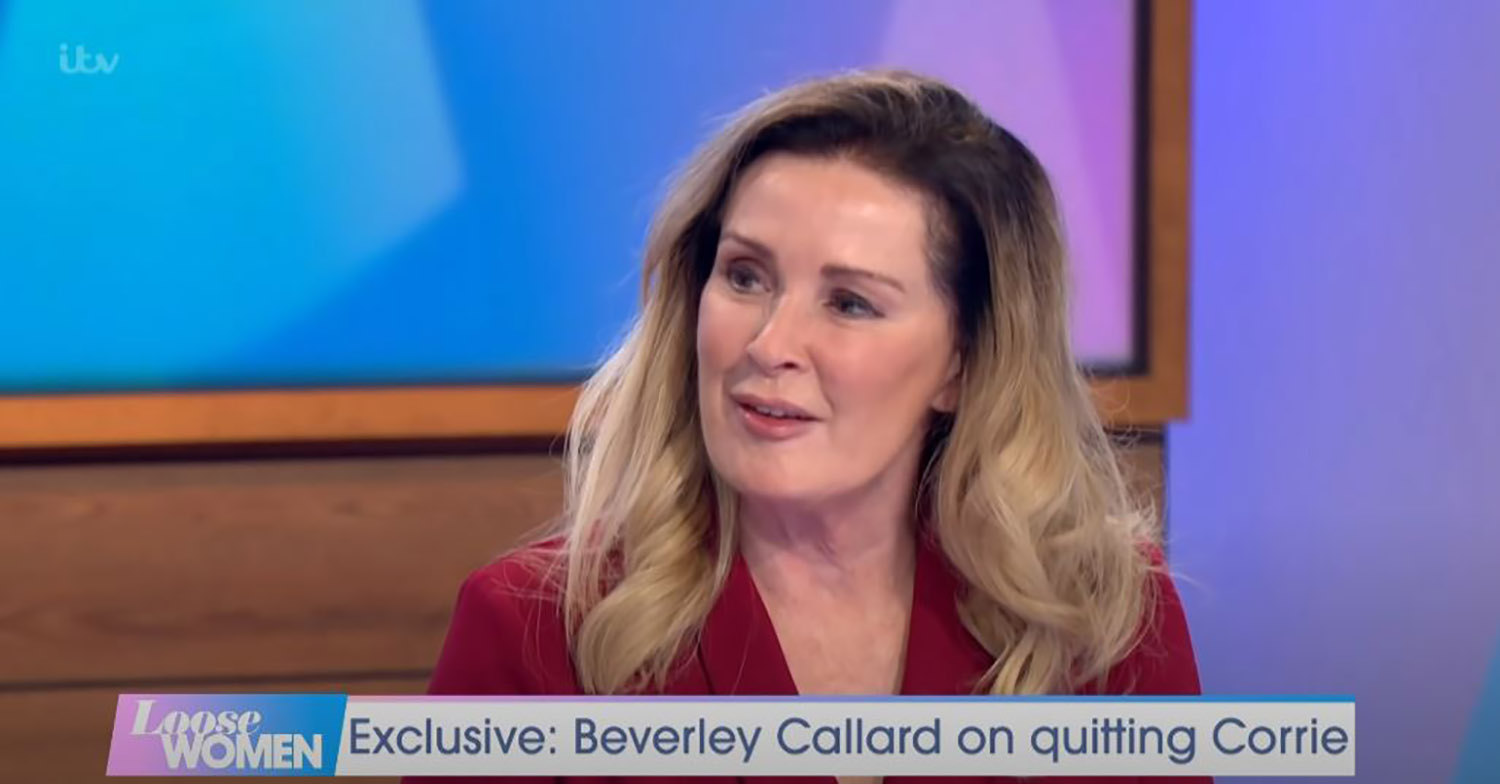 Coronation Street star Beverley Callard