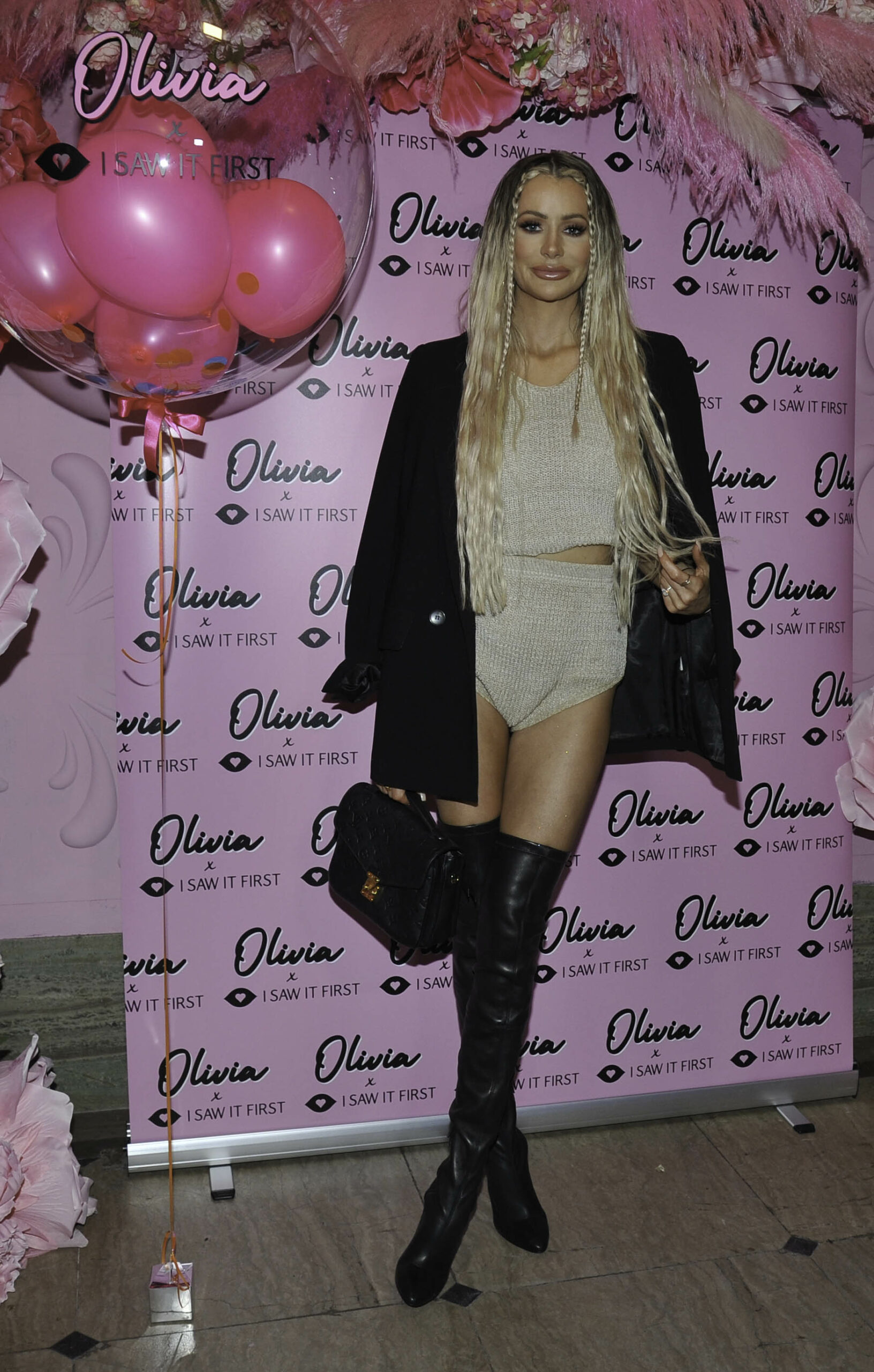 Olivia Attwood at the launch of her latest clothing collection for I Saw It First
