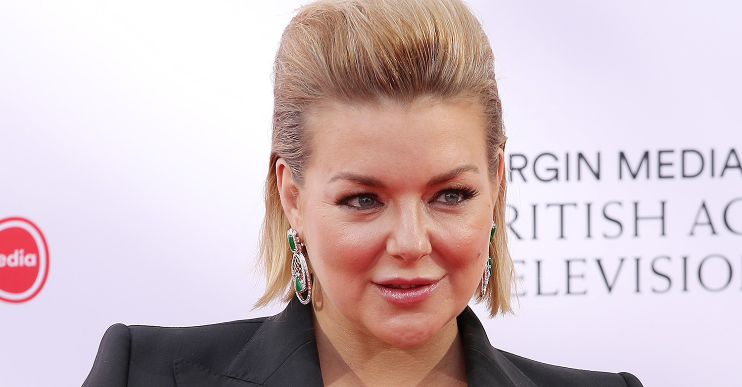 Sheridan Smith posing on the red carpet