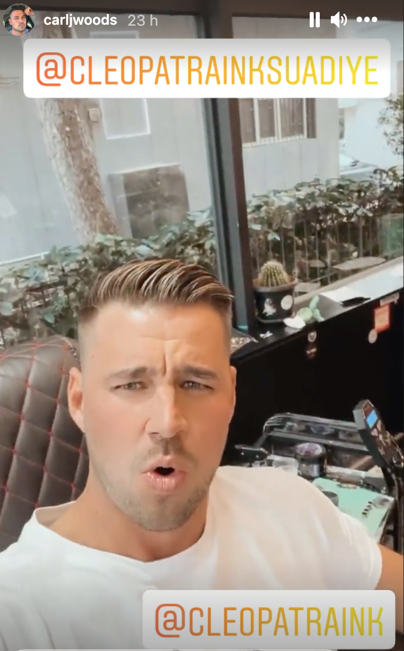 Carl Woods Katie Price tattoo