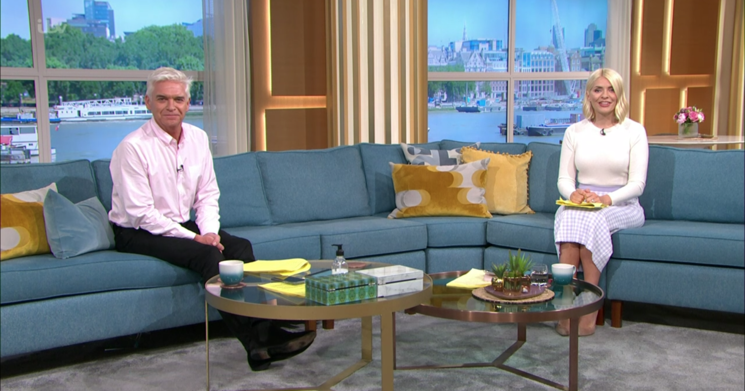 Holly Willoughby and Phillip Schofield - This Morning 24 June 2021