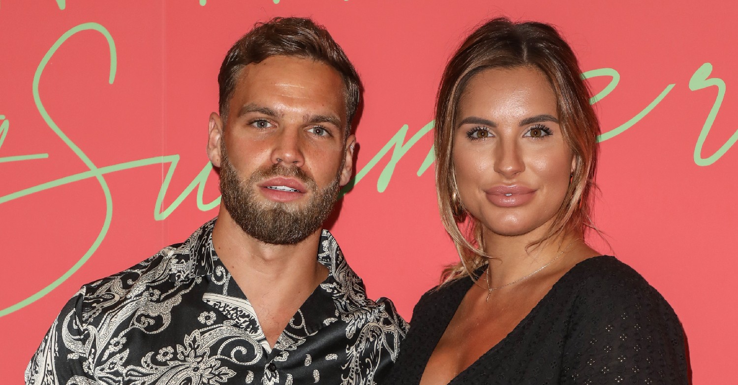 Love Island couple Jess Shears and Dom Lever on the red carpet