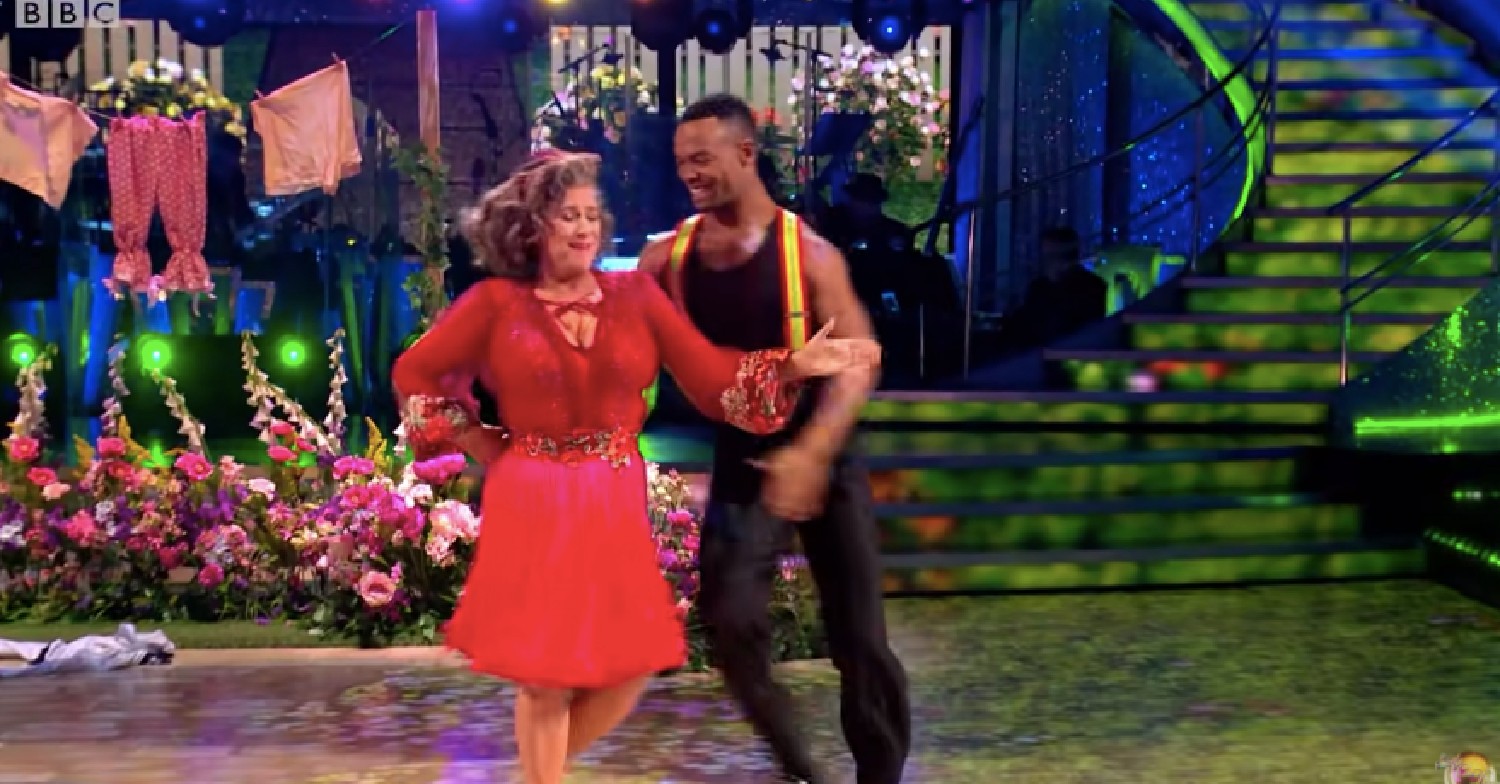 Caroline Quentin on Strictly Come Dancing