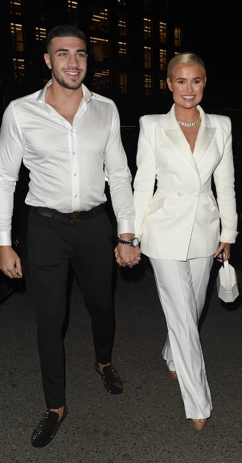 Love Island contestants Tommy Fury and Molly-Mae Hague