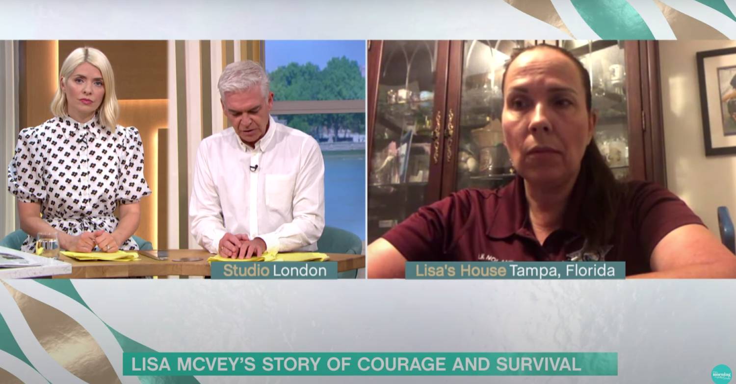 This Morning: Victim Lisa McVey horrifies Holly Willoughby as she recalls her terrifying abduction