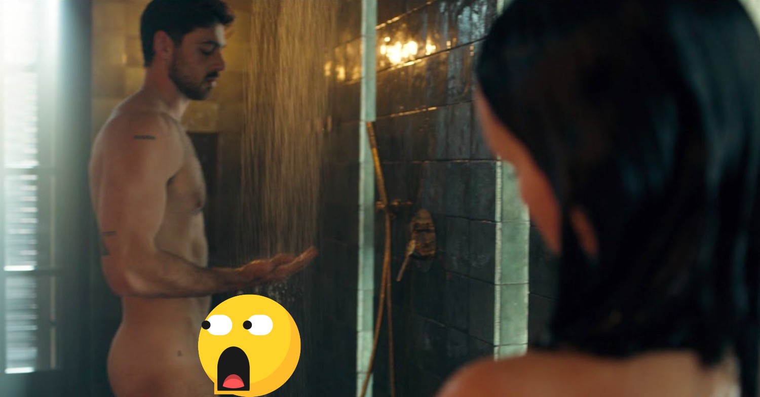 Michele Morrone's physique on full display