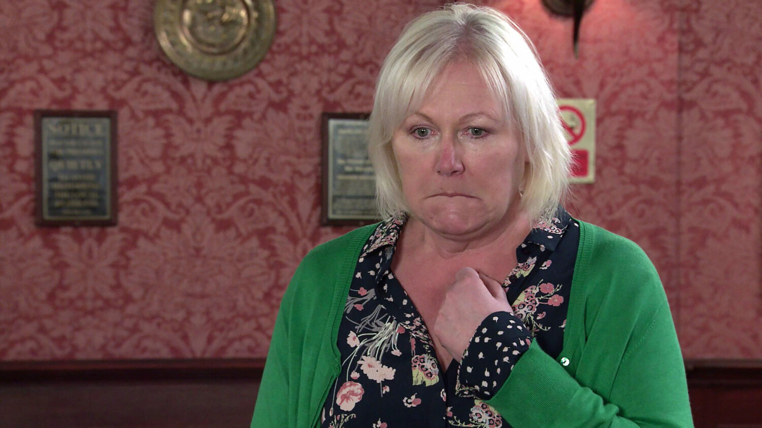 Coronation Street Tony Maudsley - Eileen shocked