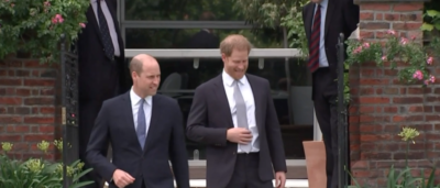 Prince Harry and William