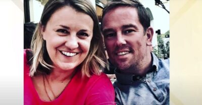 Simon Thomas wedding: Widowed TV presenter marries Derrina Jebb, three years after late wife Gemma's death