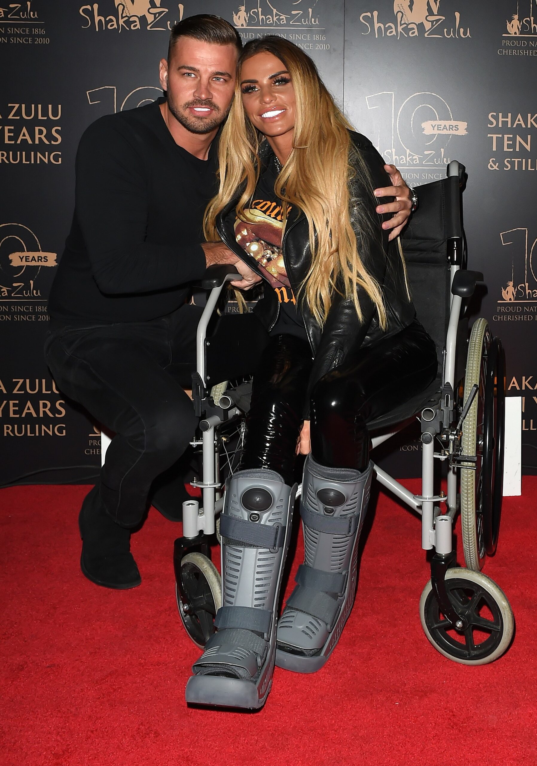 Carl Woods and Katie Price 