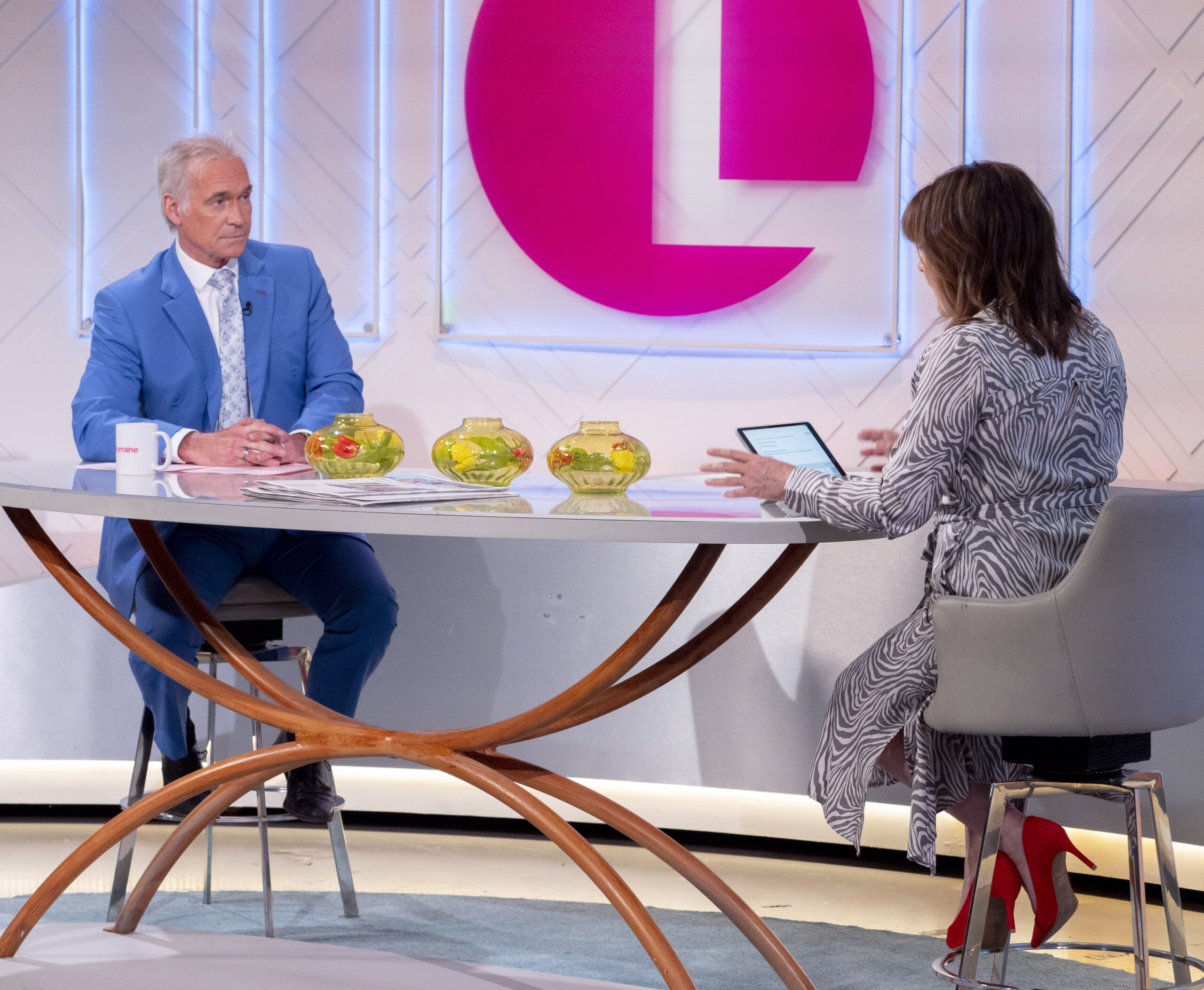 Lorraine Dr Hilary jones