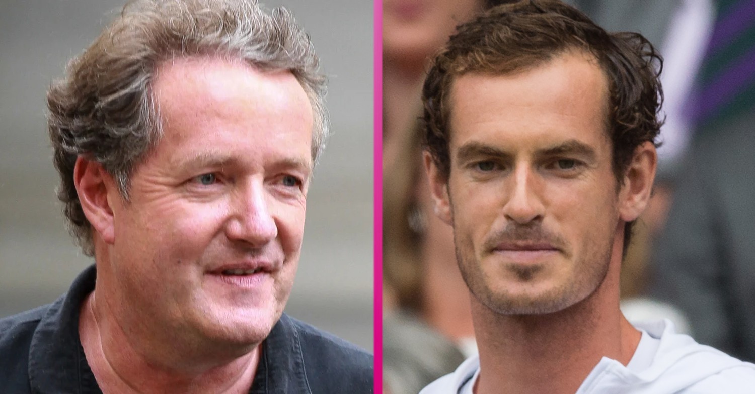 Piers Morgan and Andy Murray