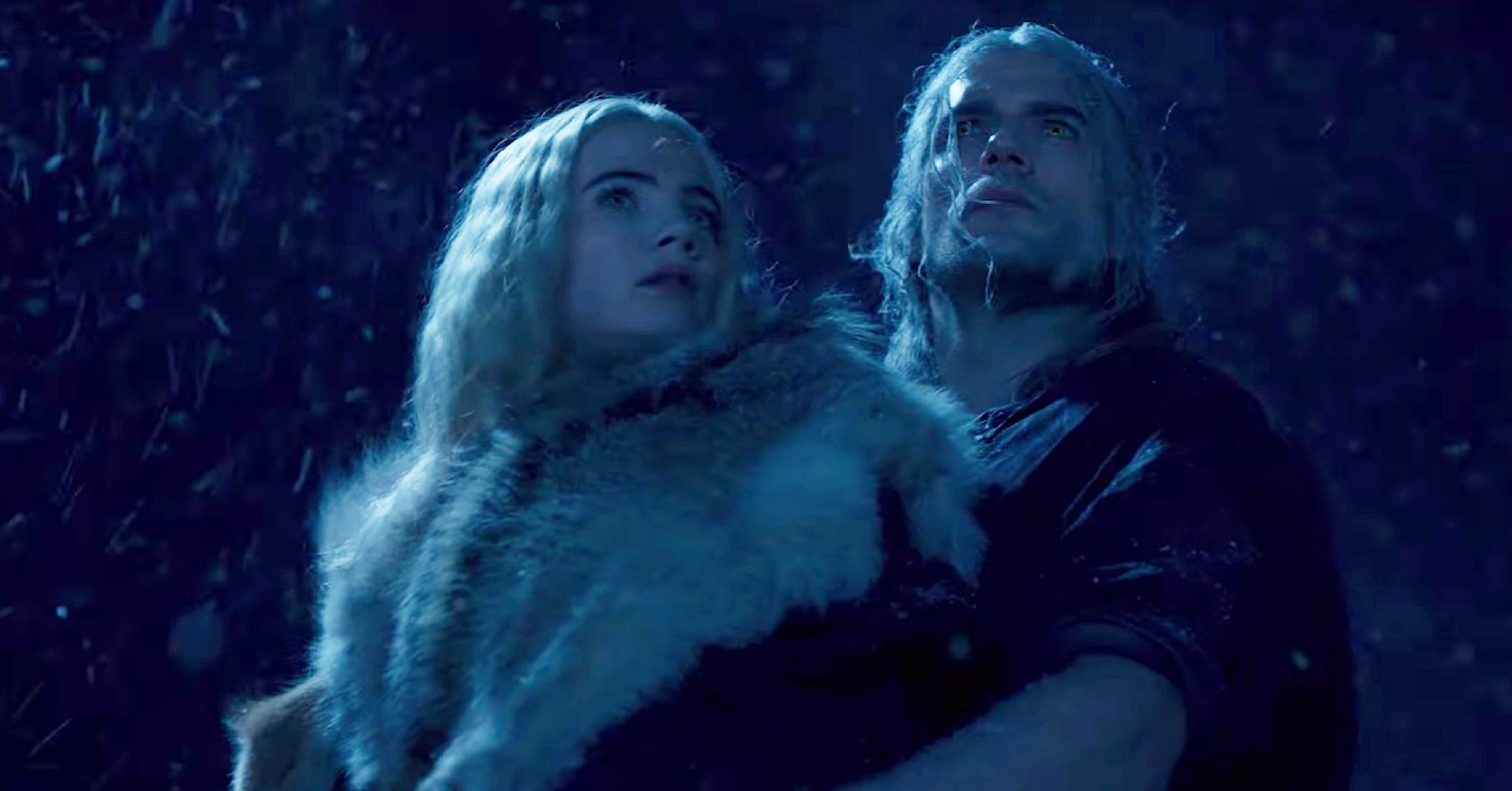 The Witcher season 2 - ciri and Geralt 
