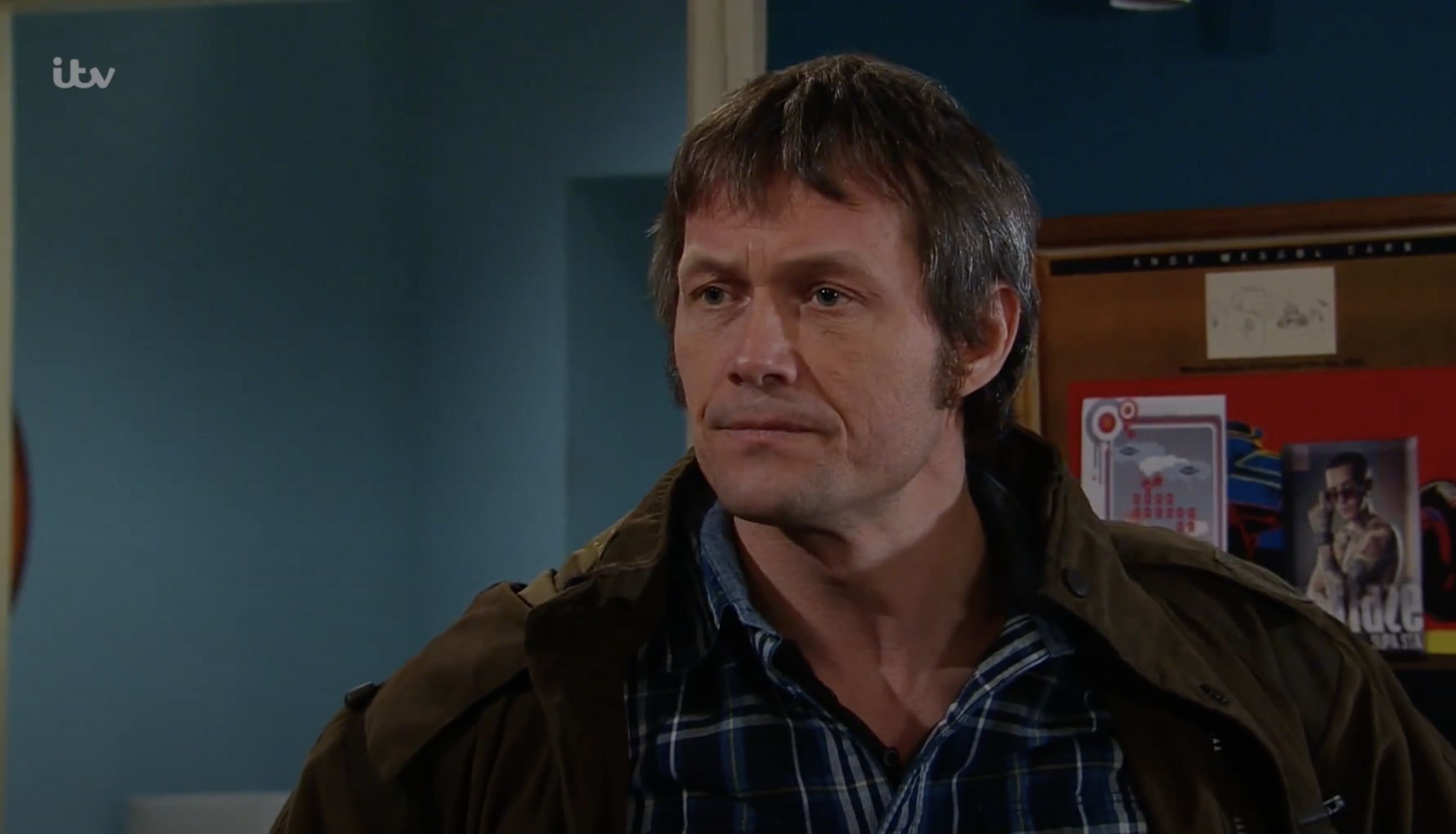 Bill Ward as James Barton in Emmerdale