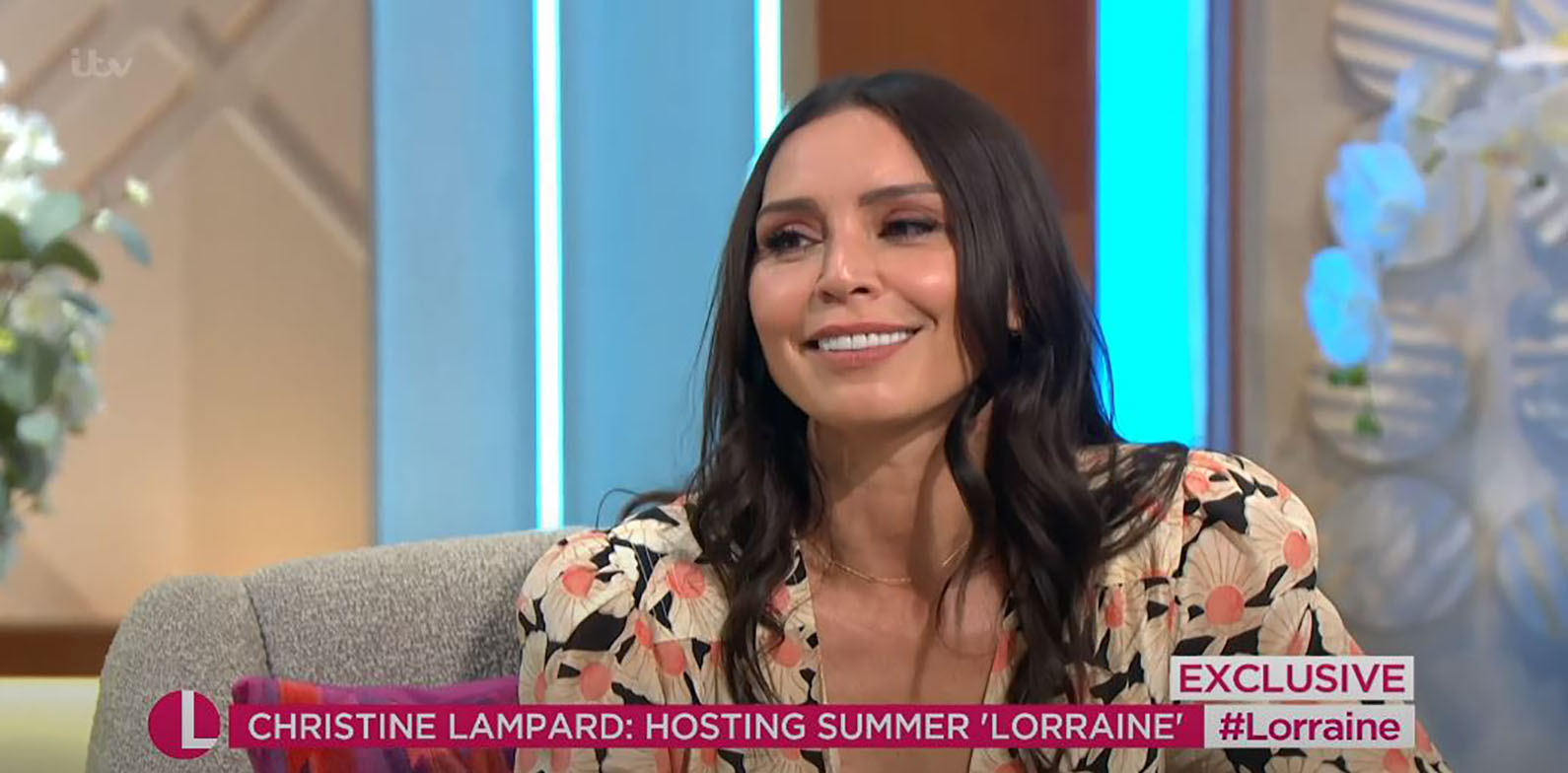 Christine Lampard baby freddie lorraine kelly