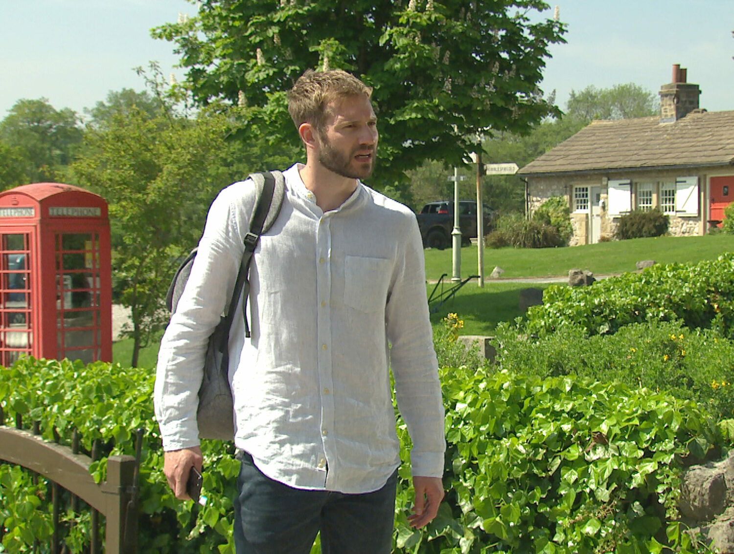 Jamie Tate was thrown out of the B&B 