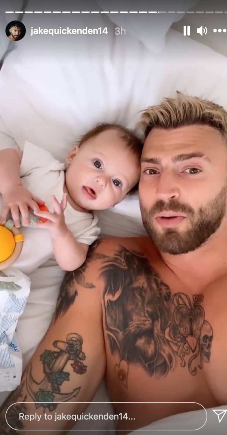Jake quickenden baby
