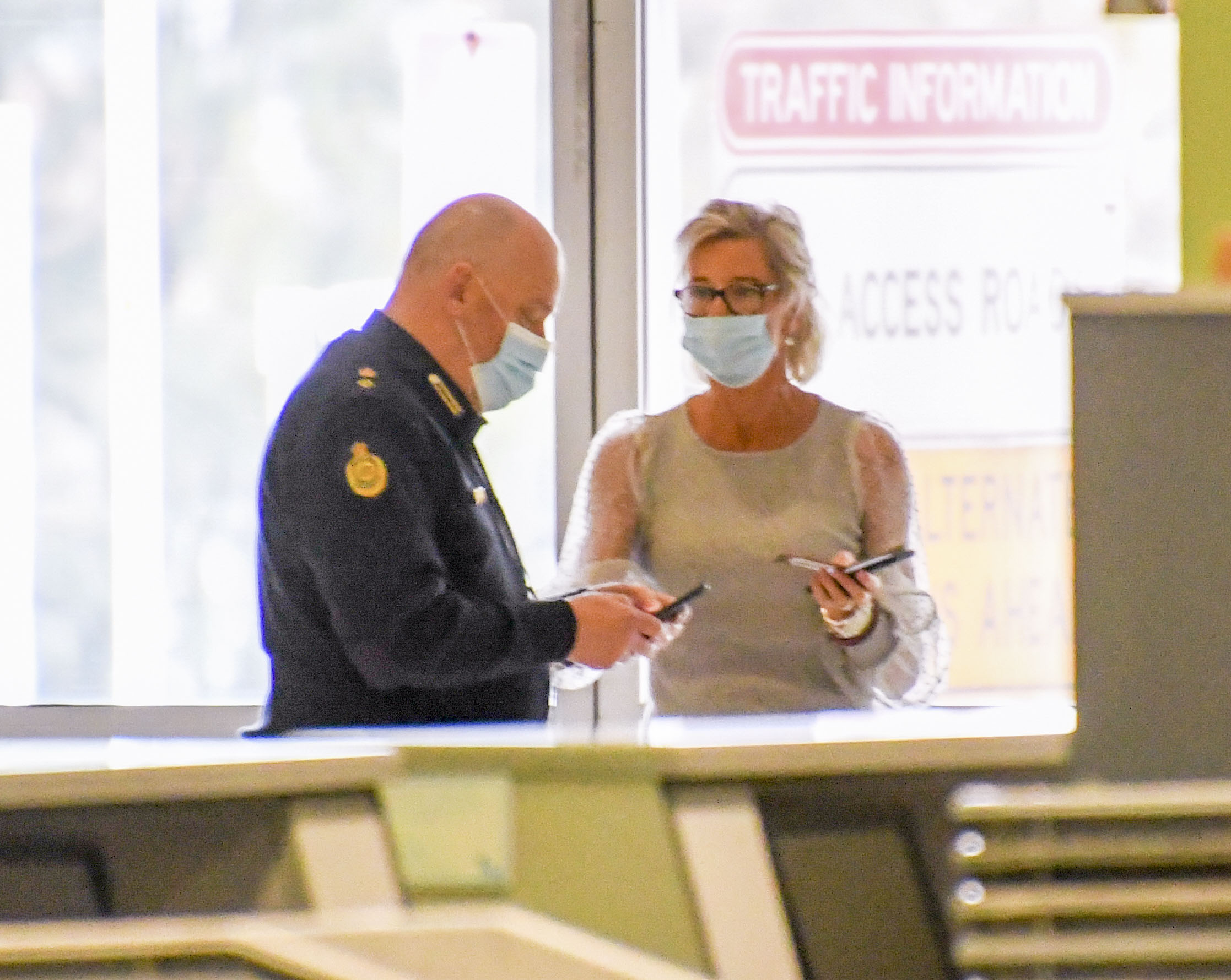 Katie Hopkins at Sydney airport to be deported 