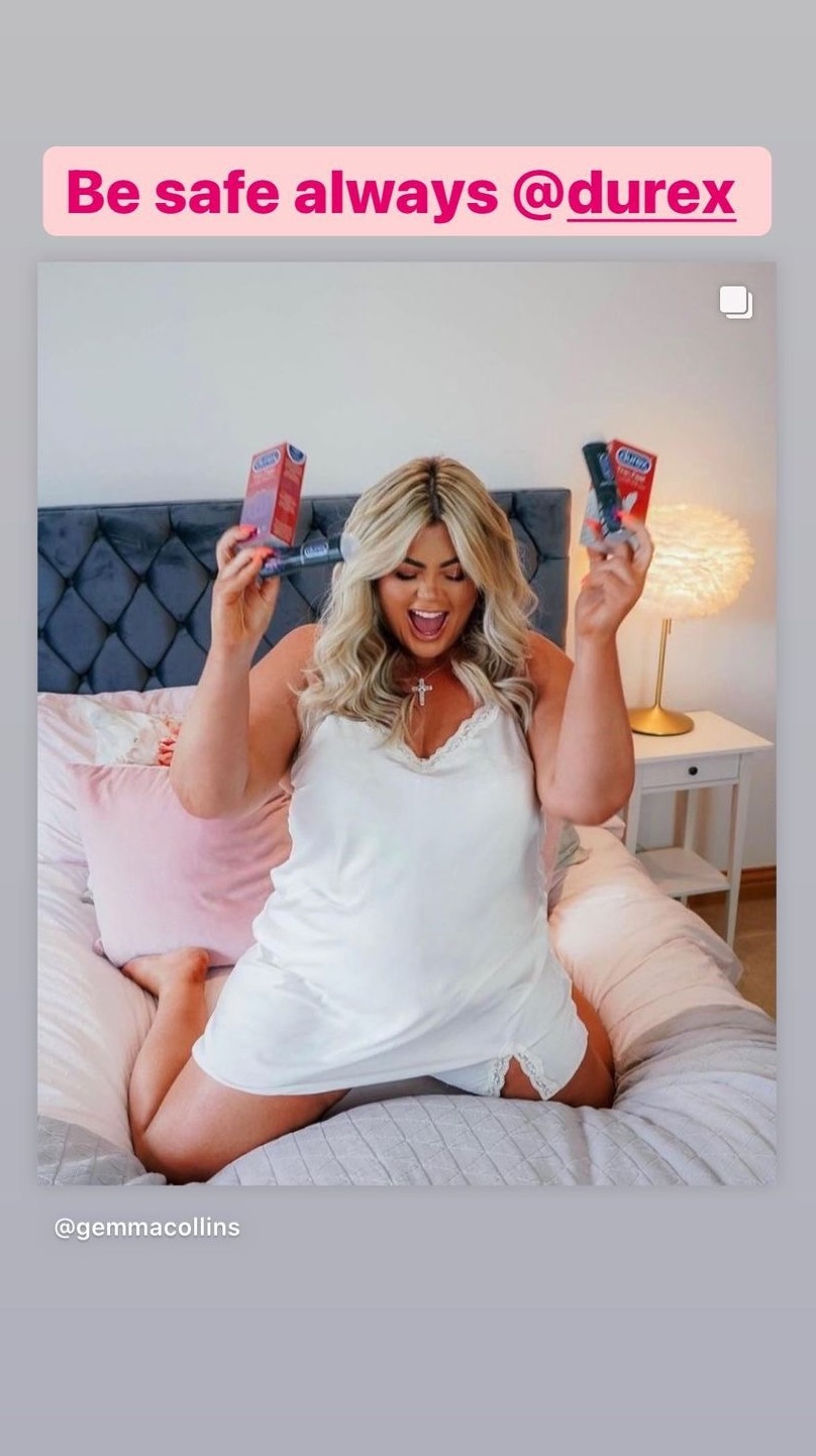 Gemma Collins boyfriend: He's a lucky man as star teams up with Durex