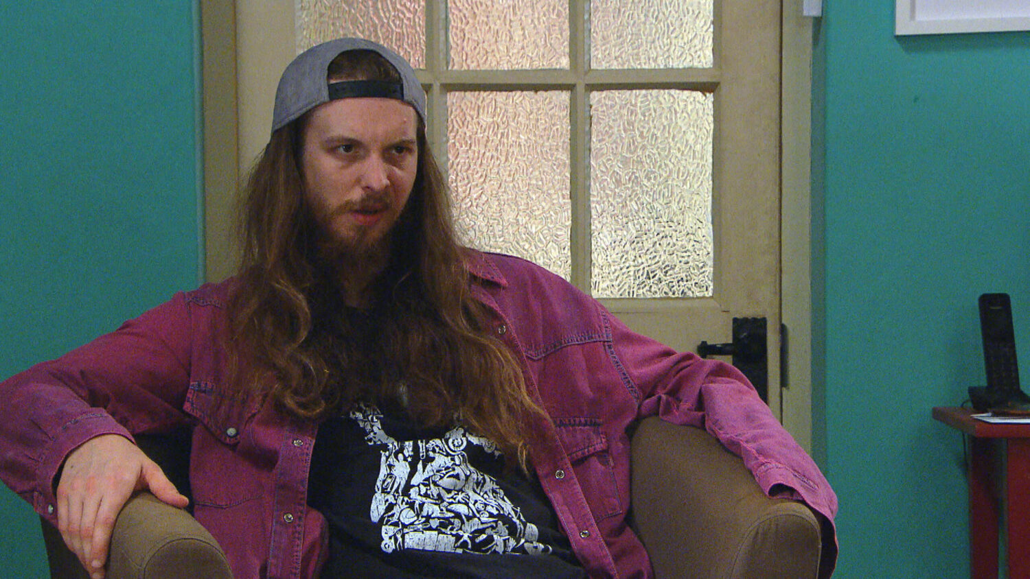 Emmerdale Ryan looks incredulous