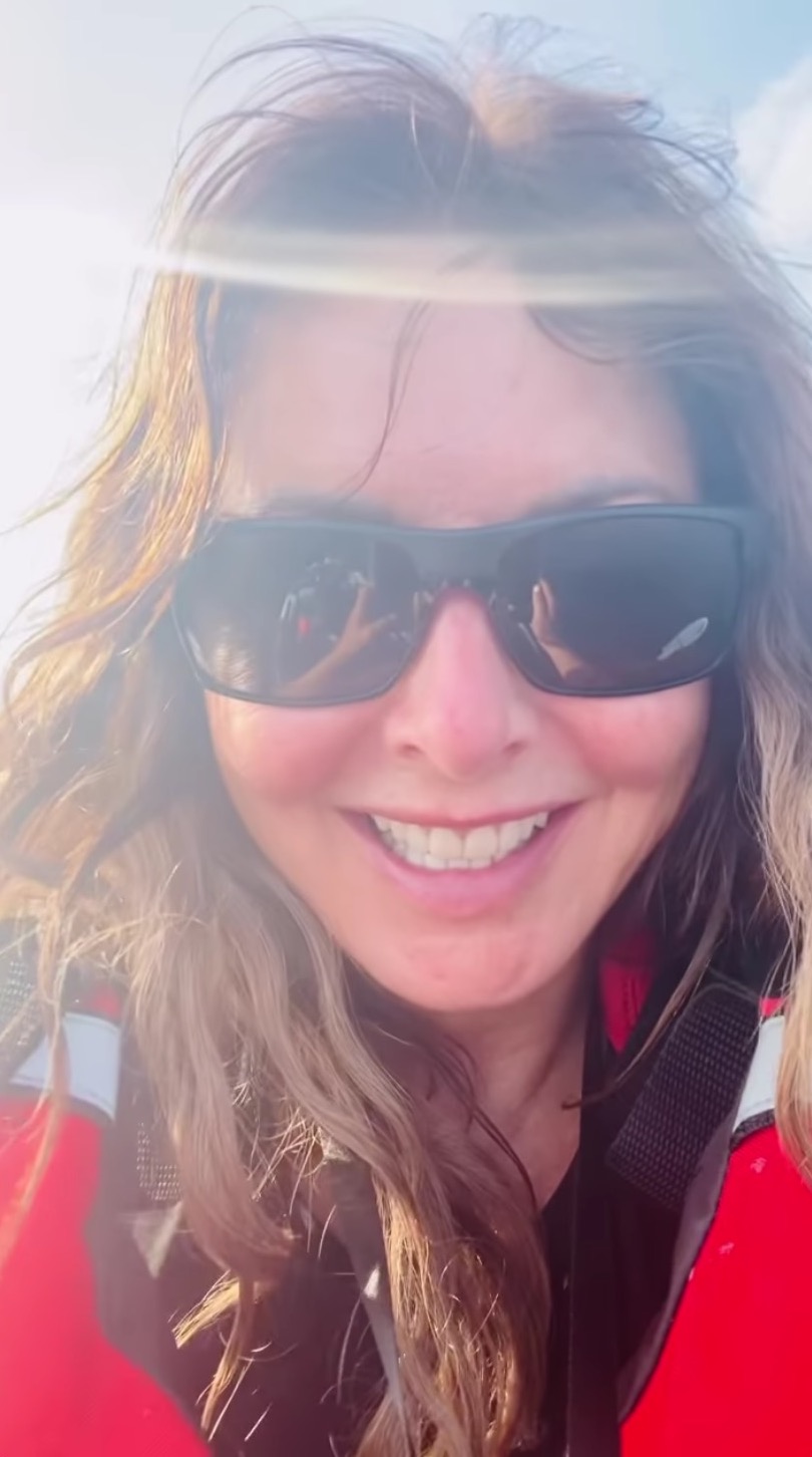 Carol Vorderman swimsuit