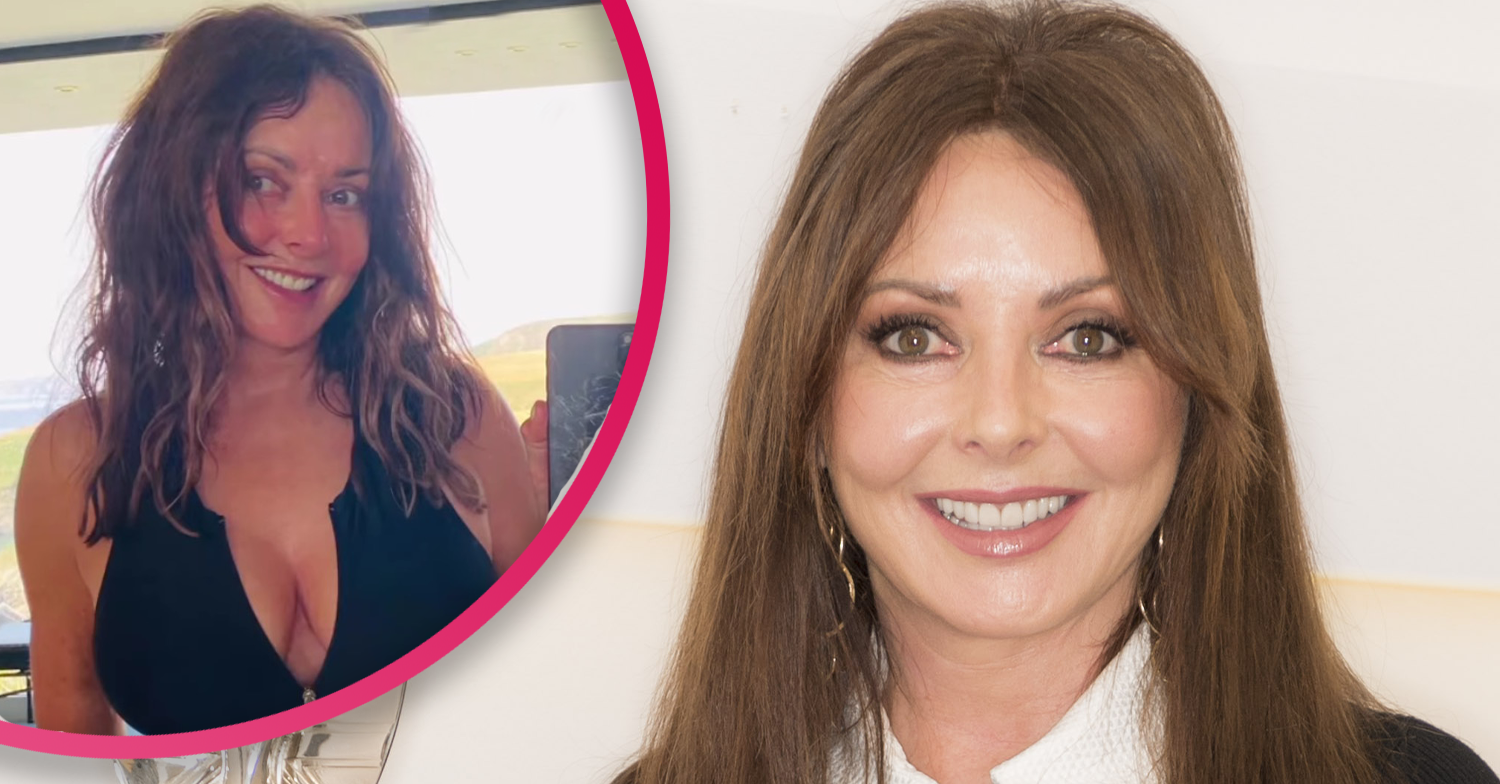 Carol Vorderman swimsuit