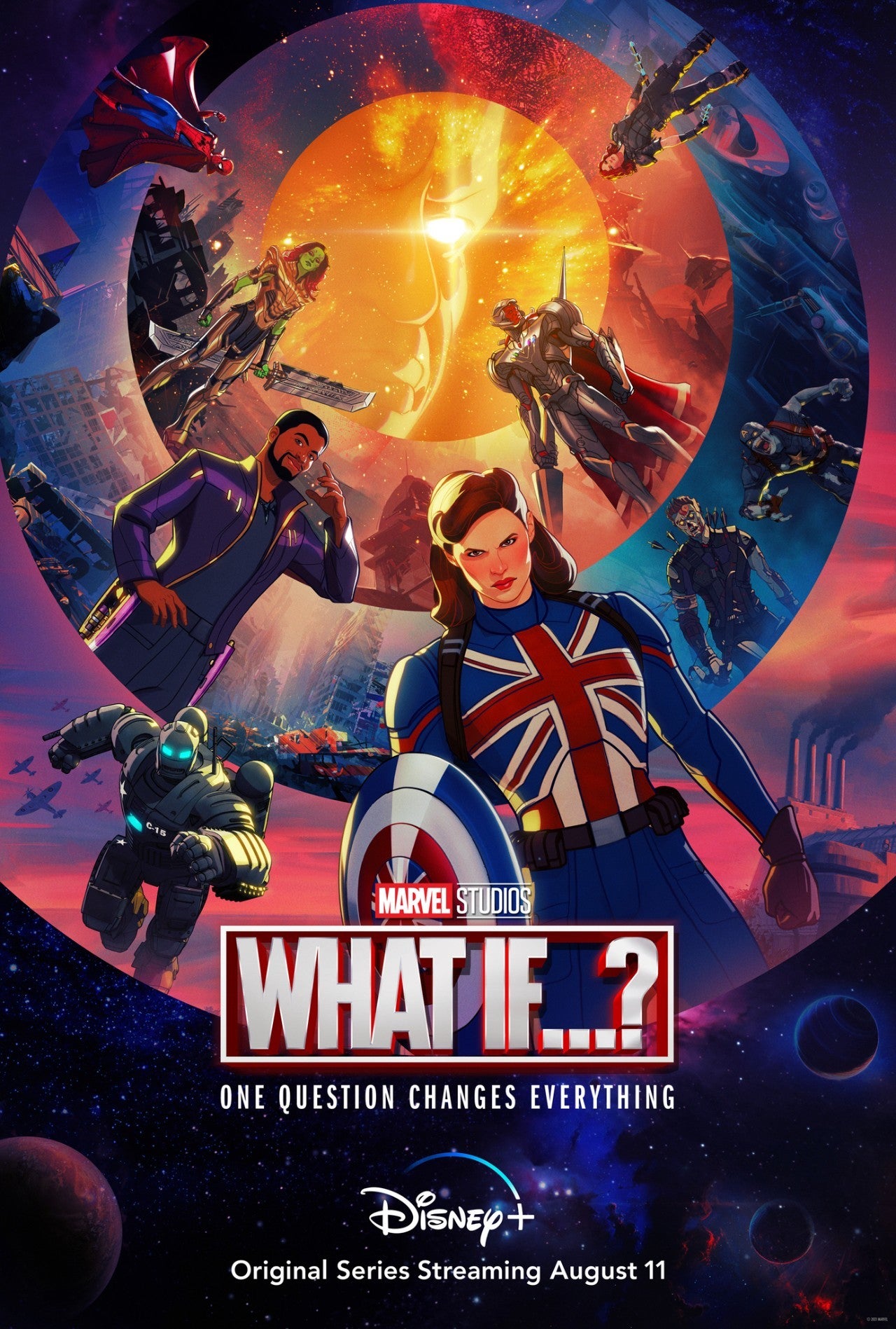 Marvel What If - Disney Plus in August 